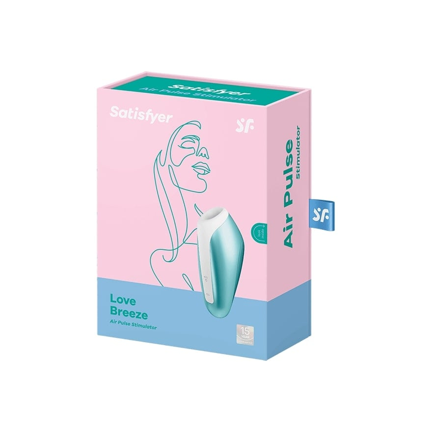 Satisfyer Love Breeze Air-Pulse Clitoris Stimulator Ice Blue