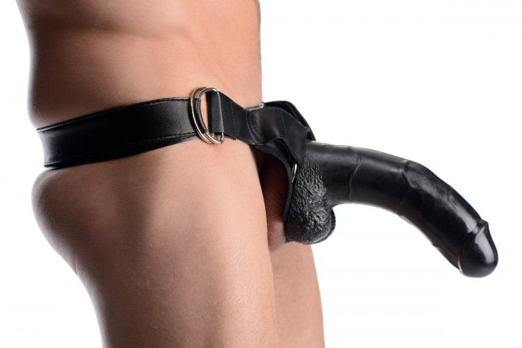 Master Series Infiltrator II Hollow Strap On with 10inch Dildo