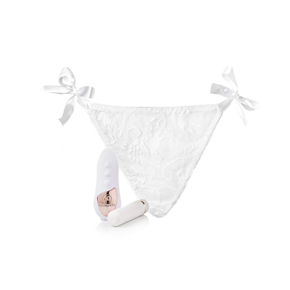 Nu Sensuelle Remote Control Pleasure Panty 15 Function White