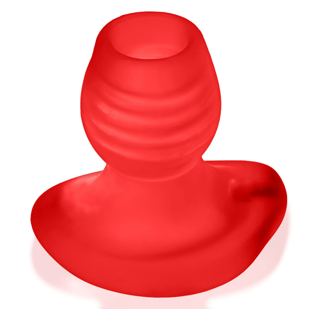 Oxballs Glowhole 2 Hollow Buttplug With LED Insert Red Morph Large