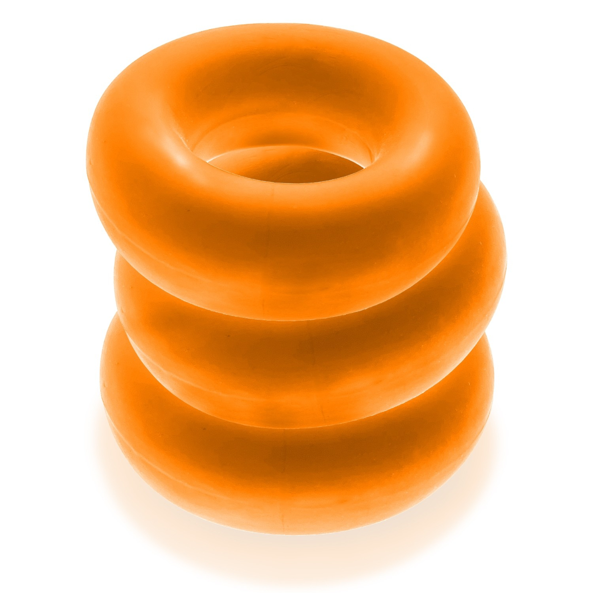 Oxballs Fat Willy 3 Pack Jumbo Cock Rings Orange