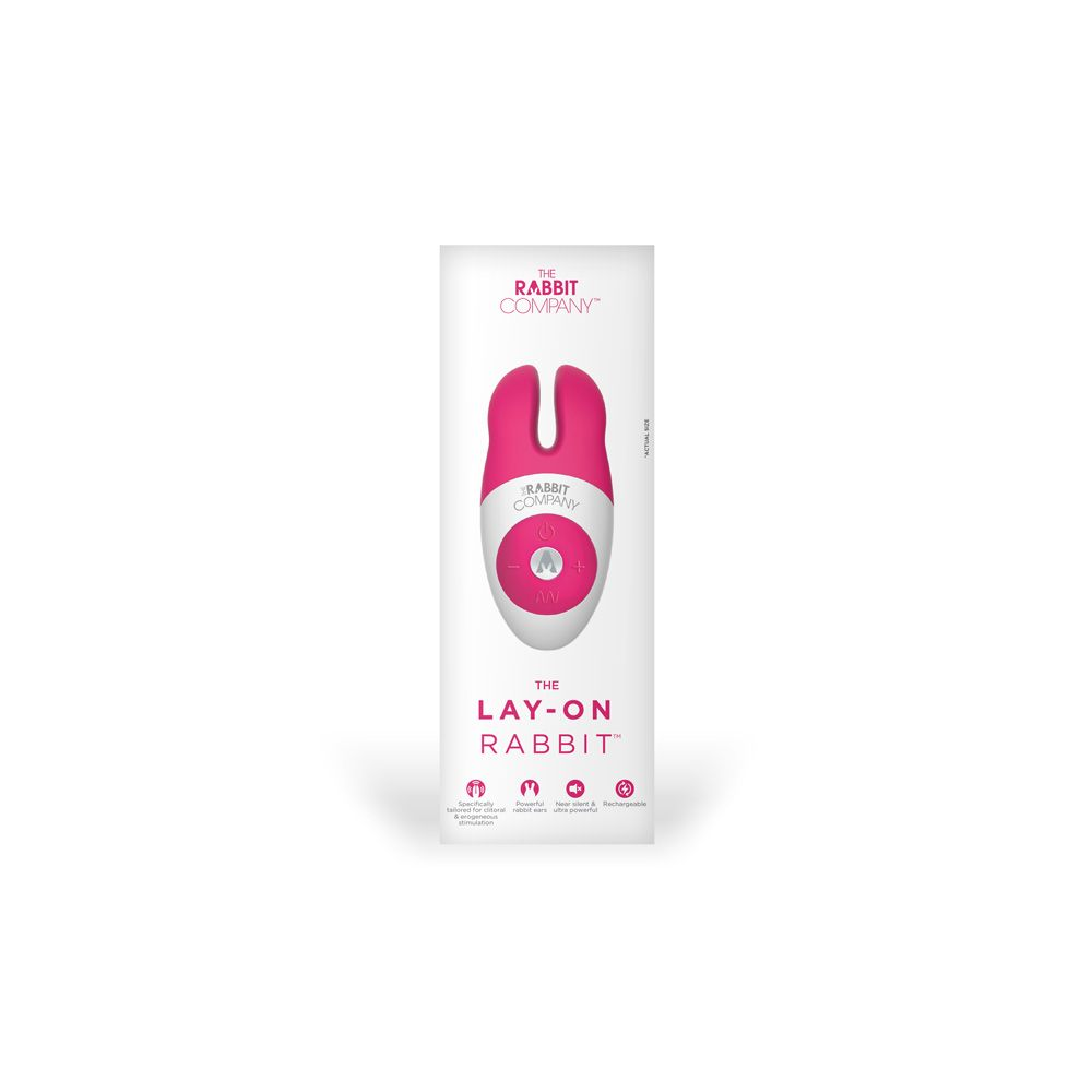 The Lay-On Rabbit Hot Pink