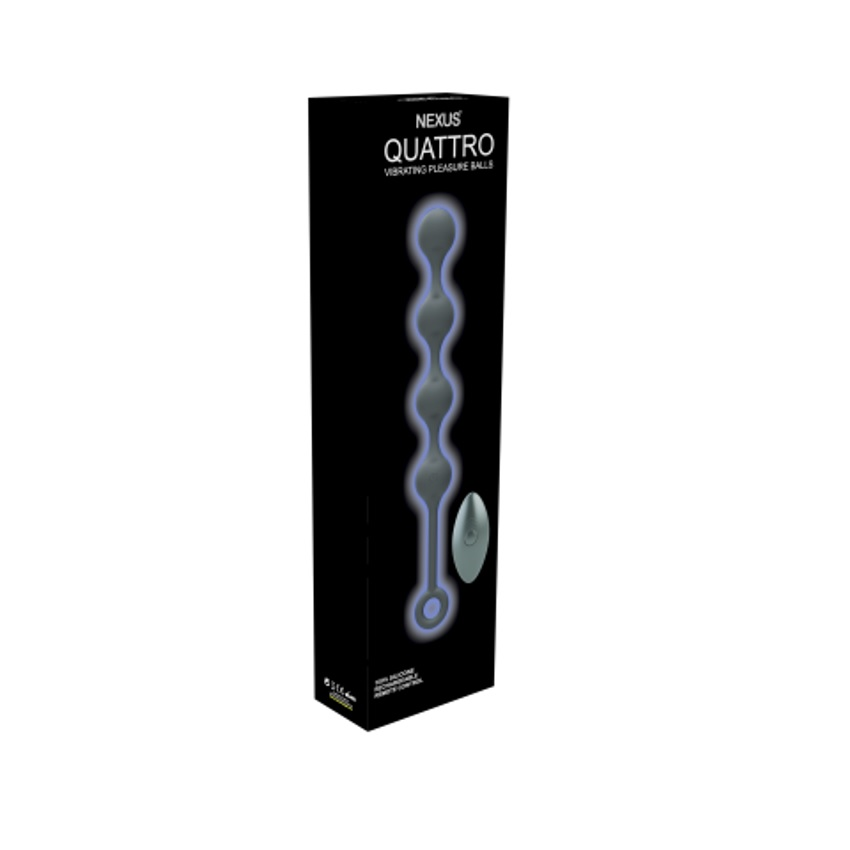 Nexus Quattro Remote Control Vibrating Pleasure Beads