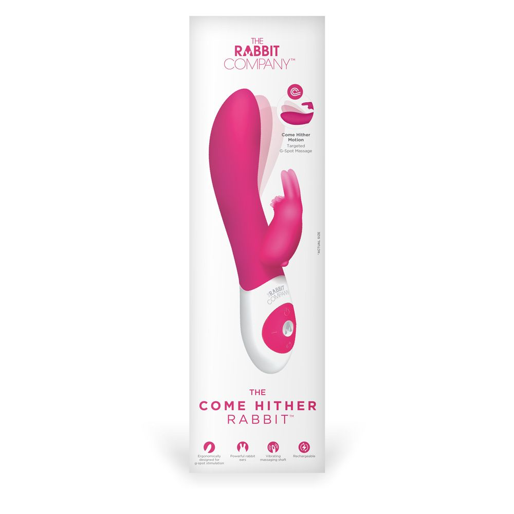 The Come Hither Rabbit Hot Pink