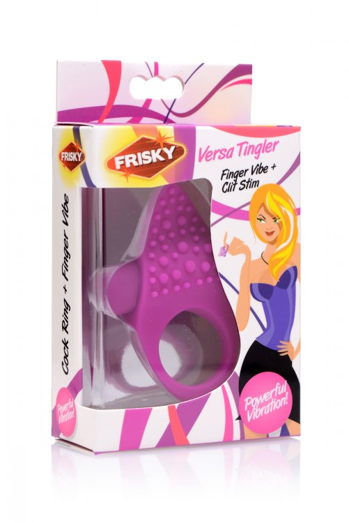 Frisky Versa Tingler Finger Vibe and Clit Stim