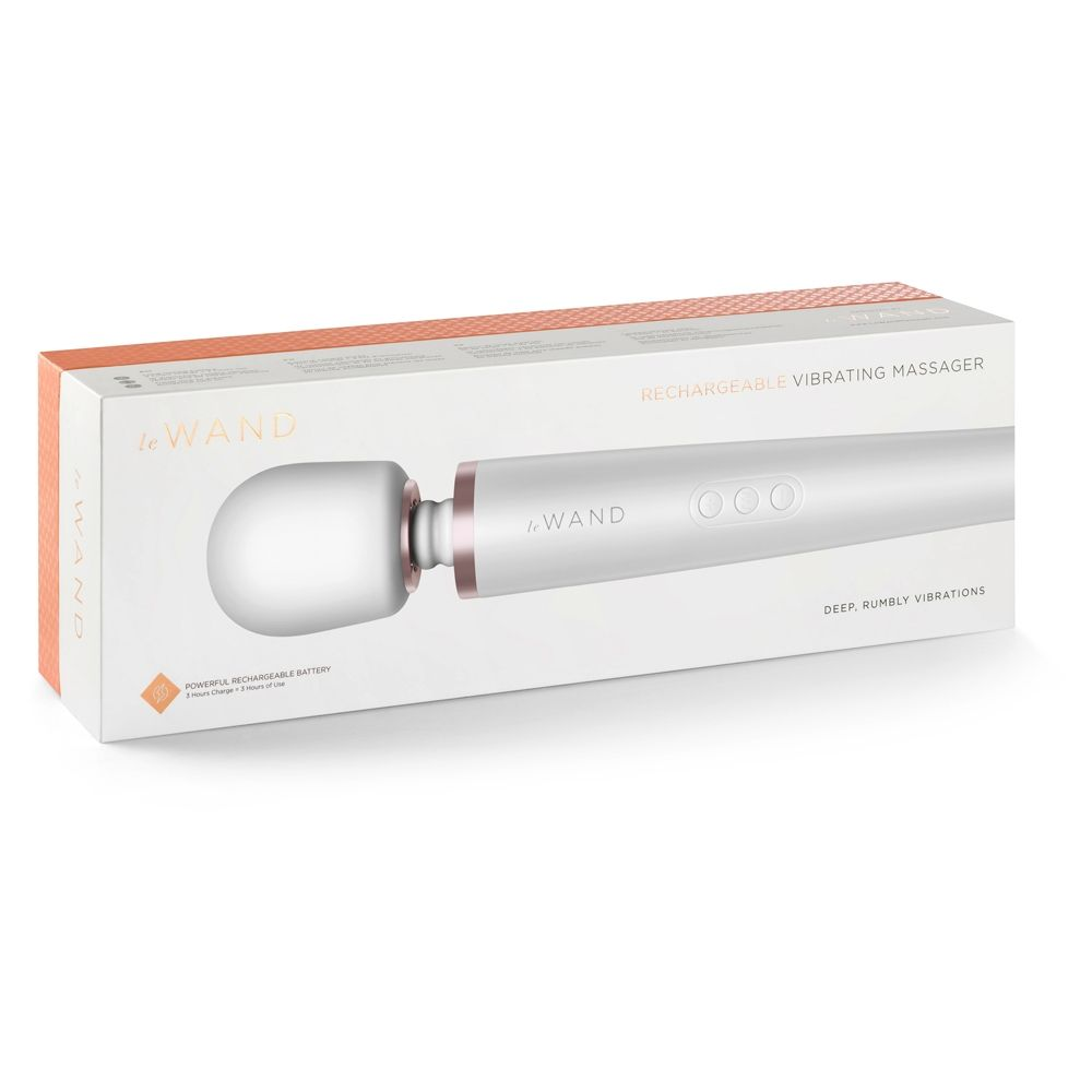 Le Wand Rechargeable Massager White