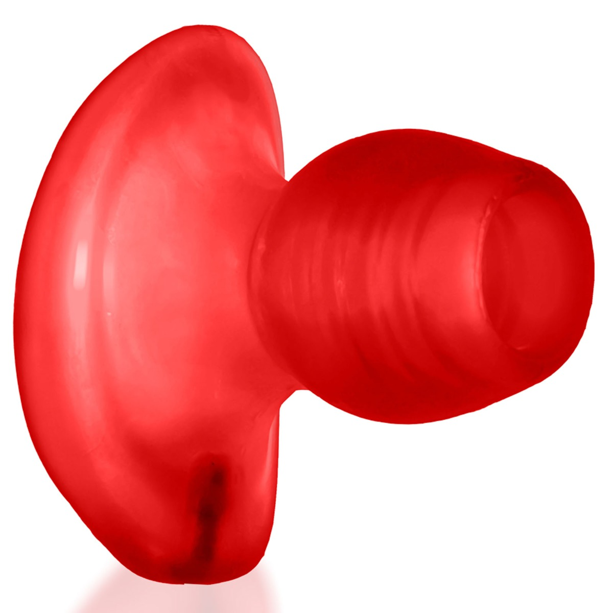 Oxballs Glowhole 2 Hollow Buttplug With LED Insert Red Morph Large