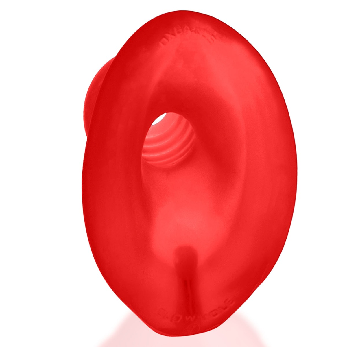 Oxballs Glowhole 2 Hollow Buttplug With LED Insert Red Morph Large