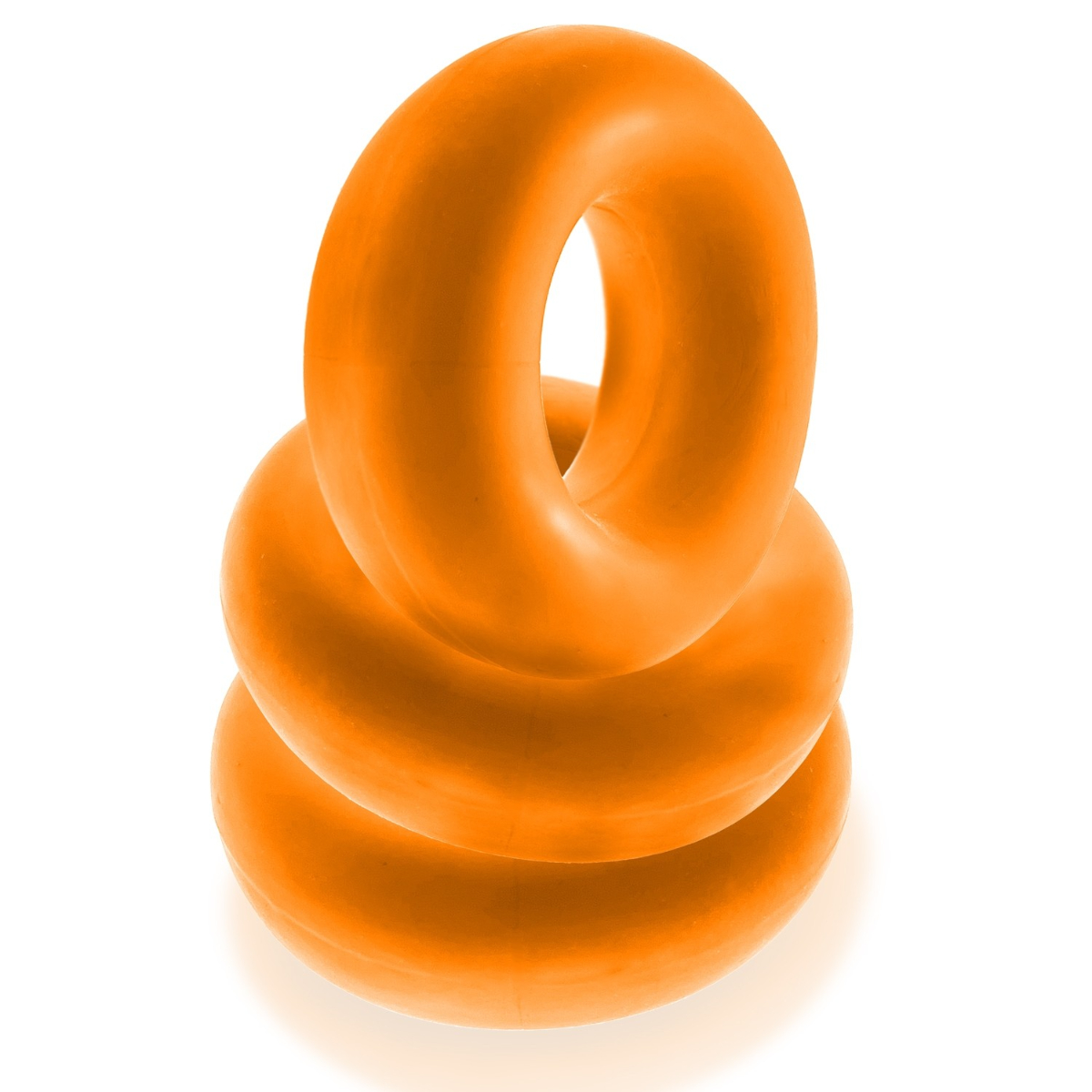 Oxballs Fat Willy 3 Pack Jumbo Cock Rings Orange