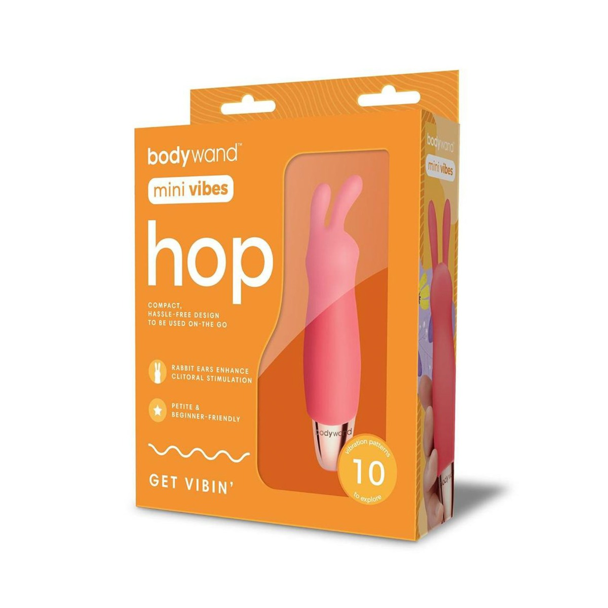 Bodywand Mini Vibes Hop Vibrator Coral