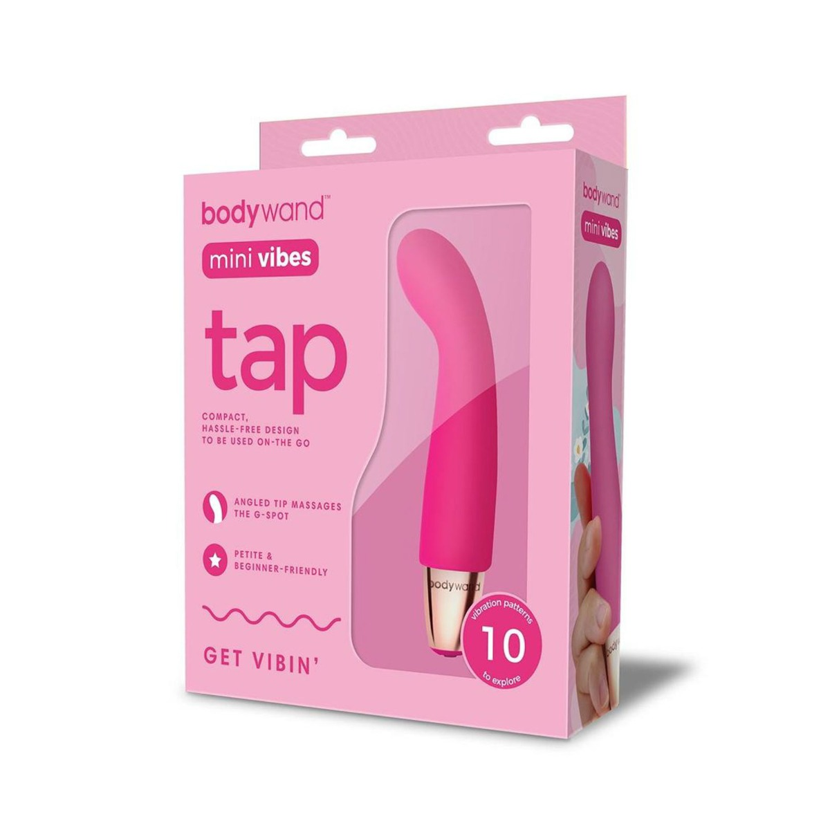 Bodywand Mini Vibes Tap Pink