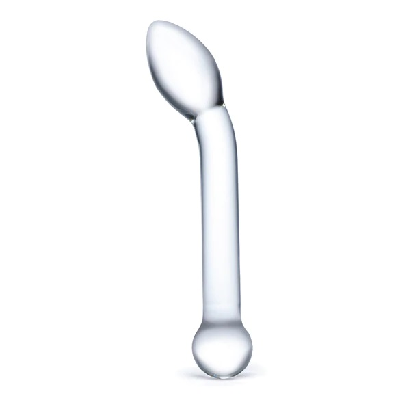 Glas 8inch Slimline G Spot Dildo