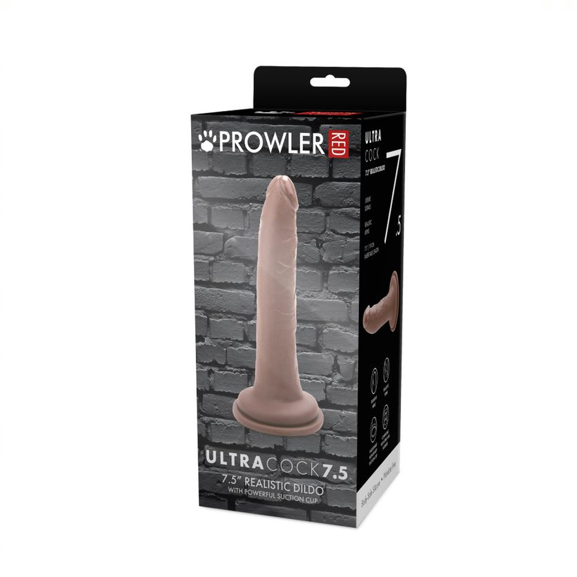 Prowler RED Ultra Cock 7.5 Dildo - Caramel