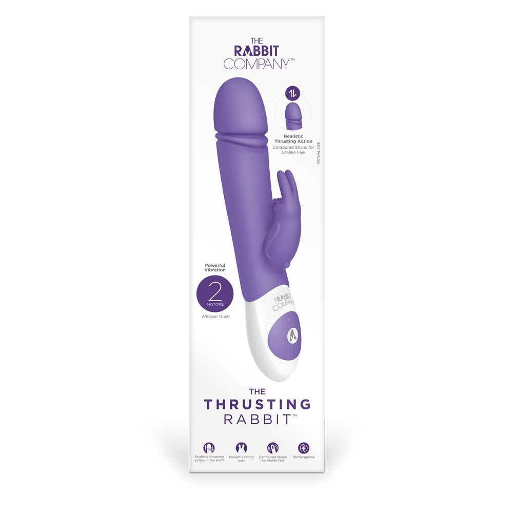 The Thrusting Rabbit Purple