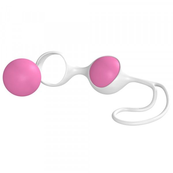 Minx Discretion Love Balls White Pink