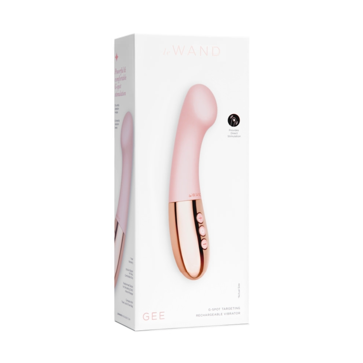 Le Wand GEE Vibrator Rose Gold