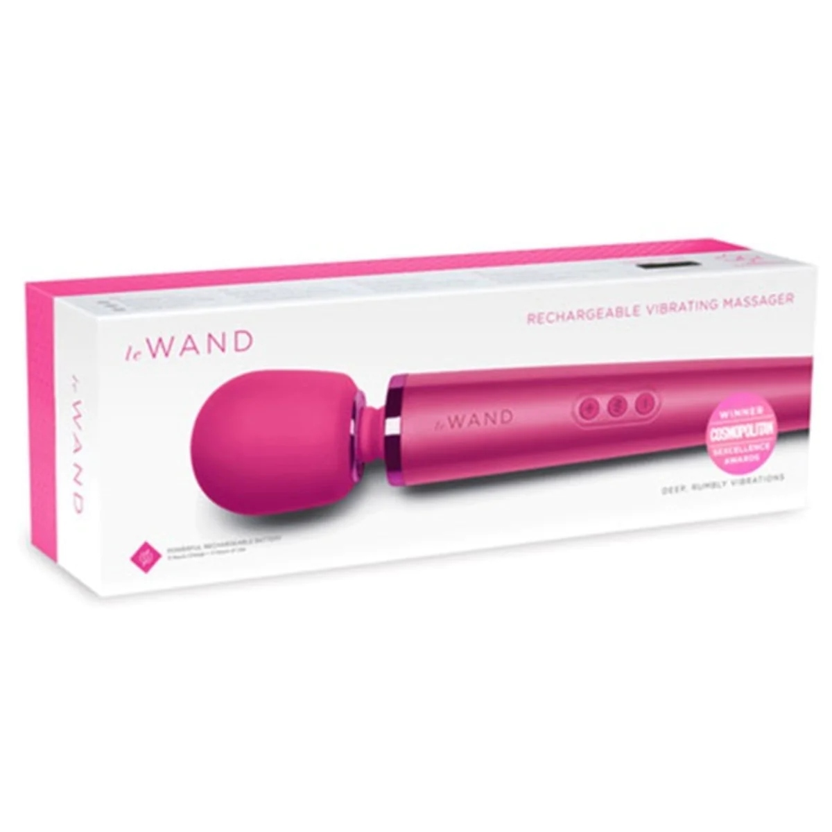 Le Wand Rechargeable Vibrating Massager Magenta