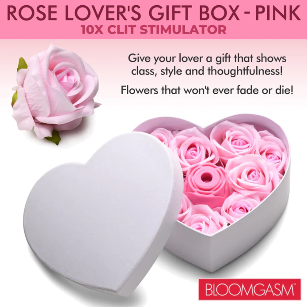 Bloomgasm The Rose Lover's Gift Box Pink