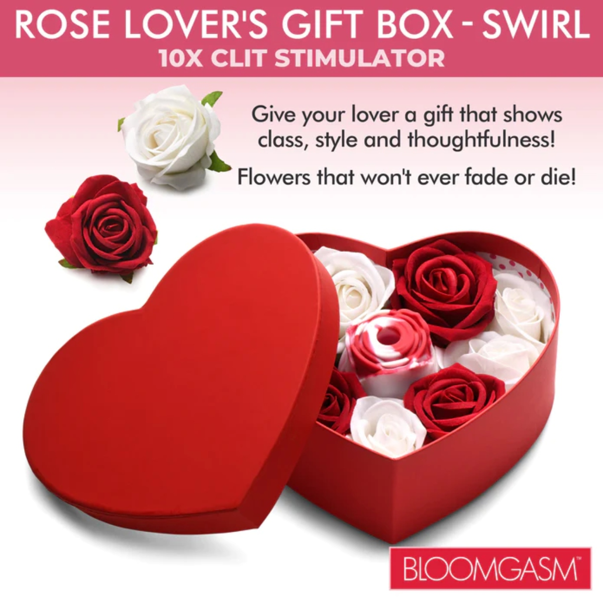 Bloomgasm The Rose Lover's Gift Box Swirl