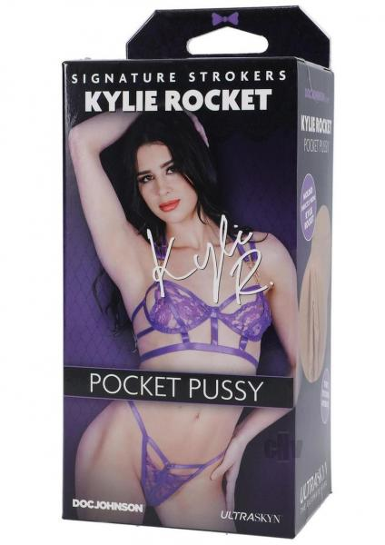 Signature Strokers Kylie Rocket Ultraskyn Pocket Pussy Vanilla