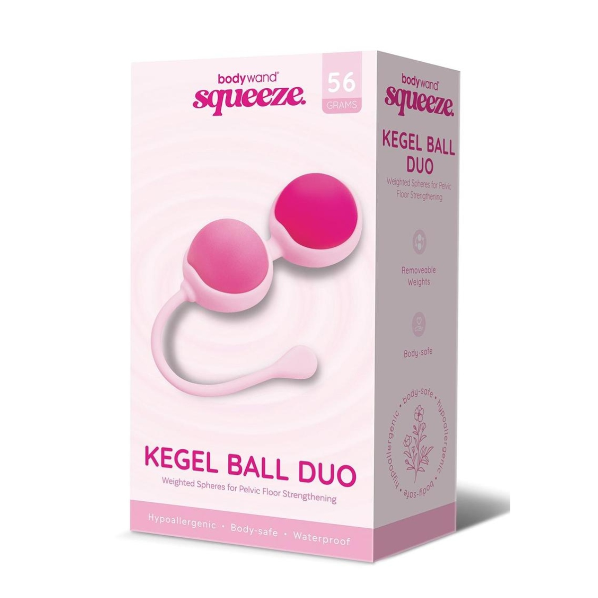 BODYWAND SQUEEZE REMOVABLE KEGEL BALLS 50G