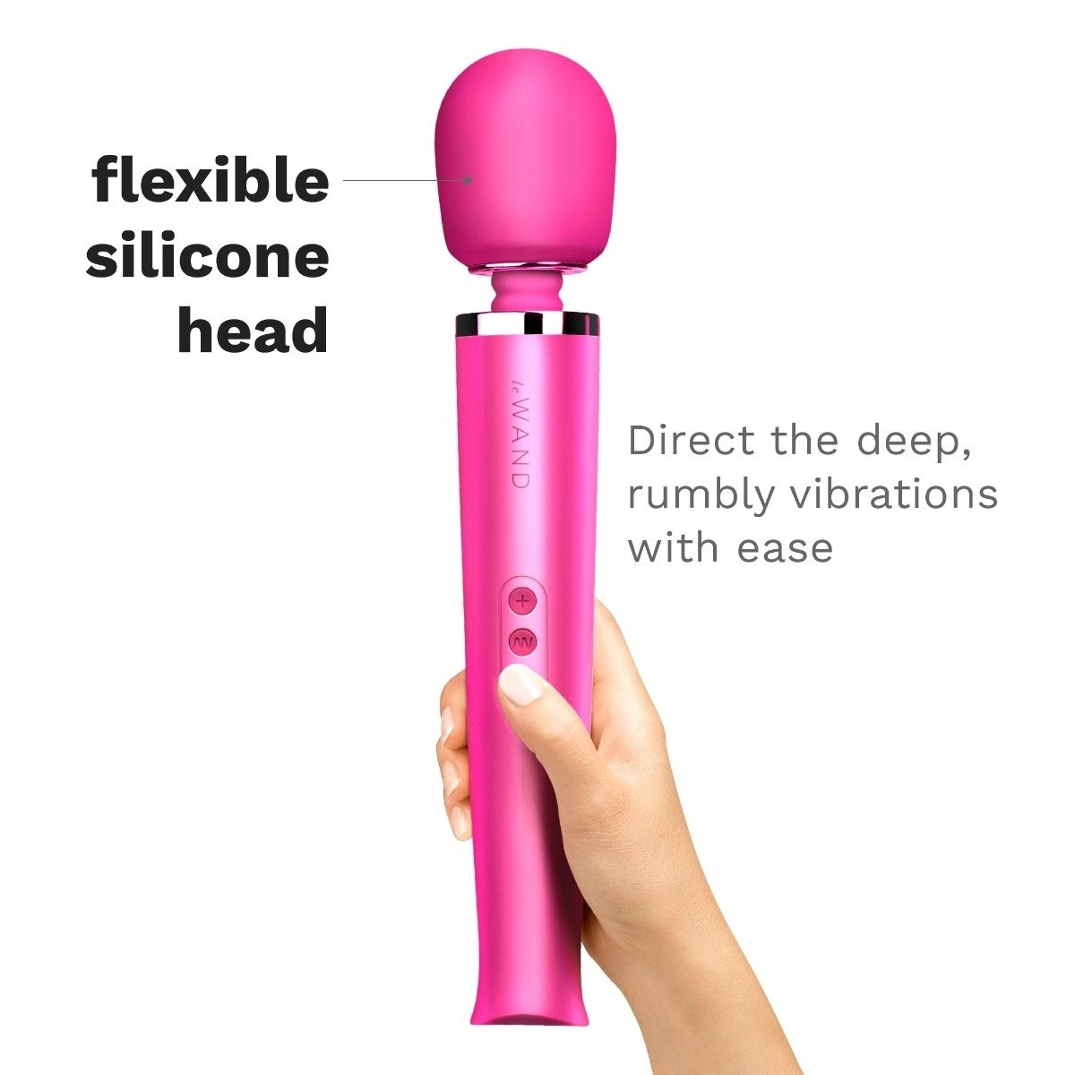 Le Wand Rechargeable Vibrating Massager Magenta