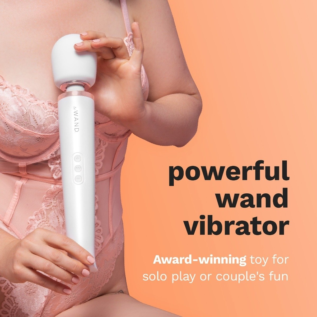 Le Wand Rechargeable Massager White