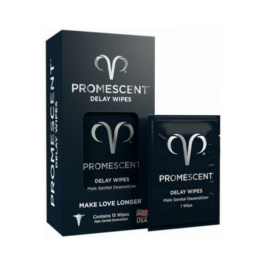 Promescent Delay Wipes 15-pack