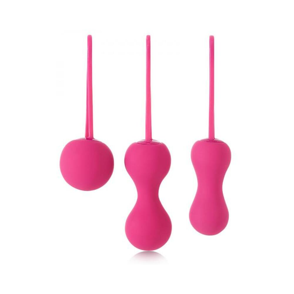 Je Joue Ami Silicone Kegel Set Of 3 Fuchsia