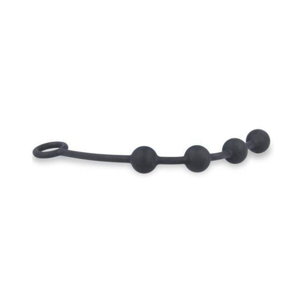 Nexus Excite Silicone Anal Beads - Black