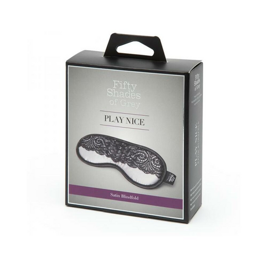 Fifty Shades Of Grey Play Nice Satin & Lace Blindfold