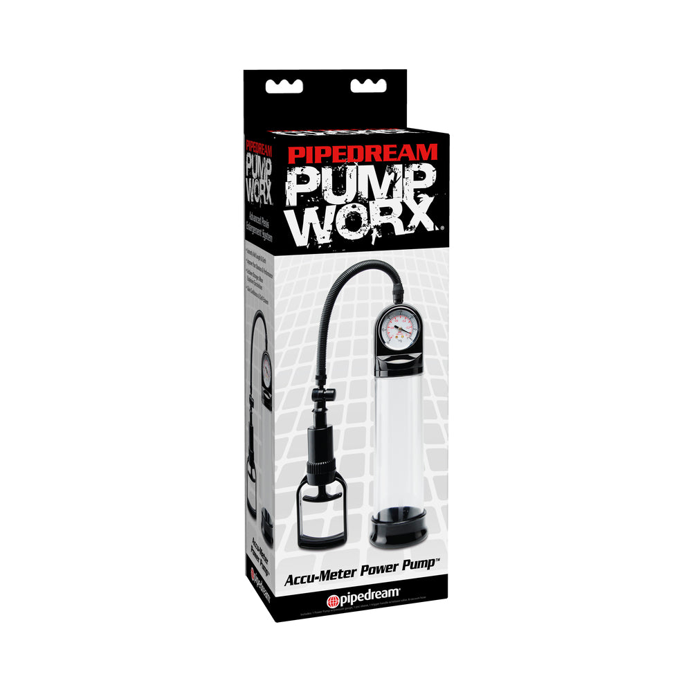 Pump Worx Accu-Meter Power Pump Black