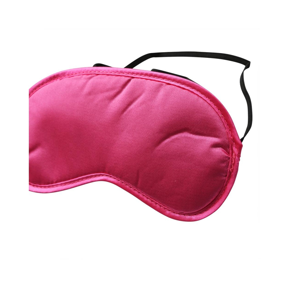 Sex & Mischief Satin Hot Pink Blindfold