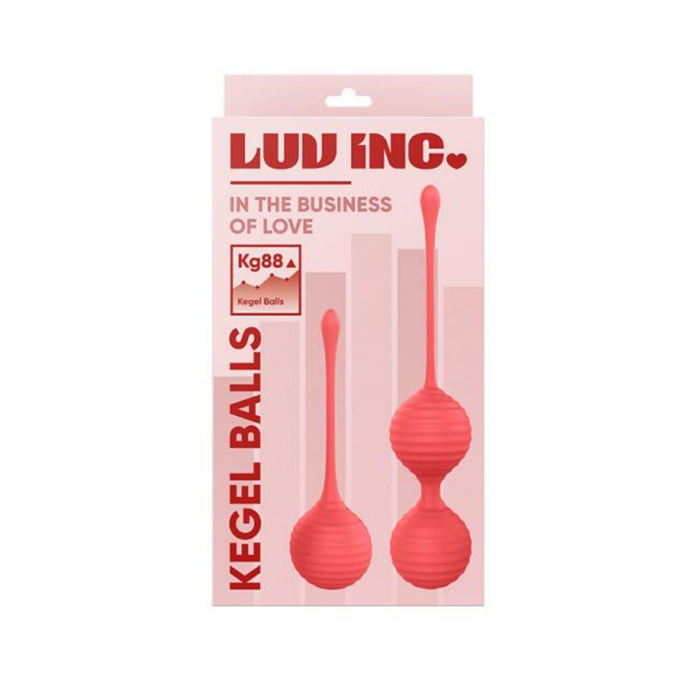 Luv Inc KG88 Kegel Balls Set Coral