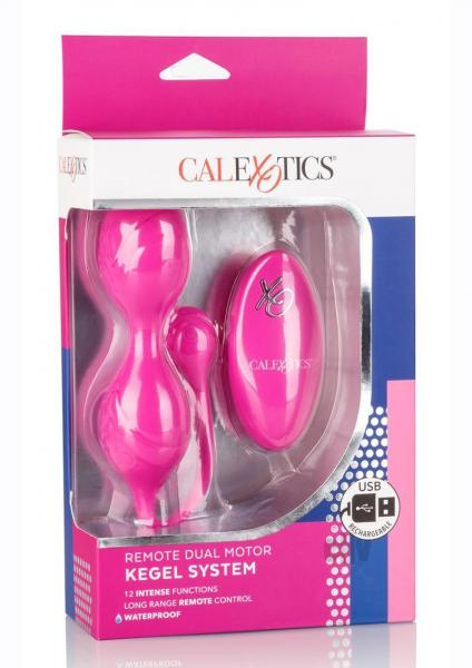 Remote Dual Motor Kegel System Pink