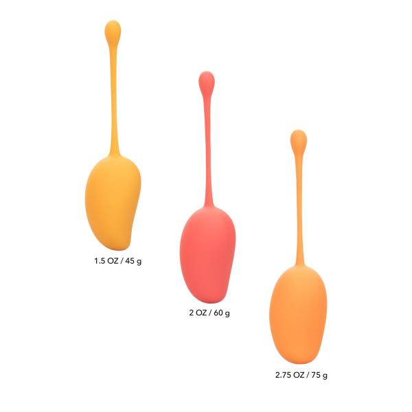 Kegel Training Set Mango 3 Piece