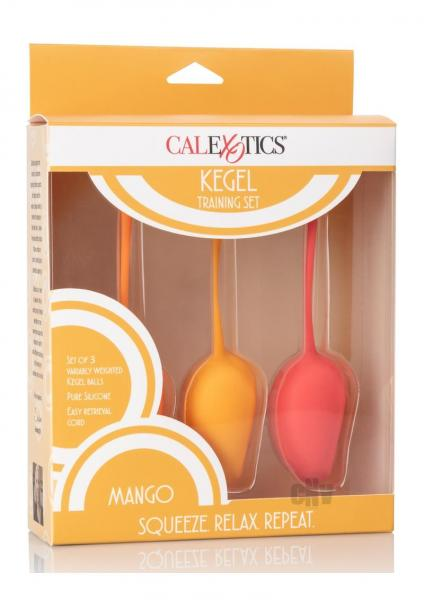 Kegel Training Set Mango 3 Piece