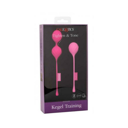 Kegel Training 2pc Set Pink