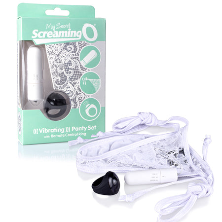 Screaming O My Secret Remote Control Panty Vibe - White