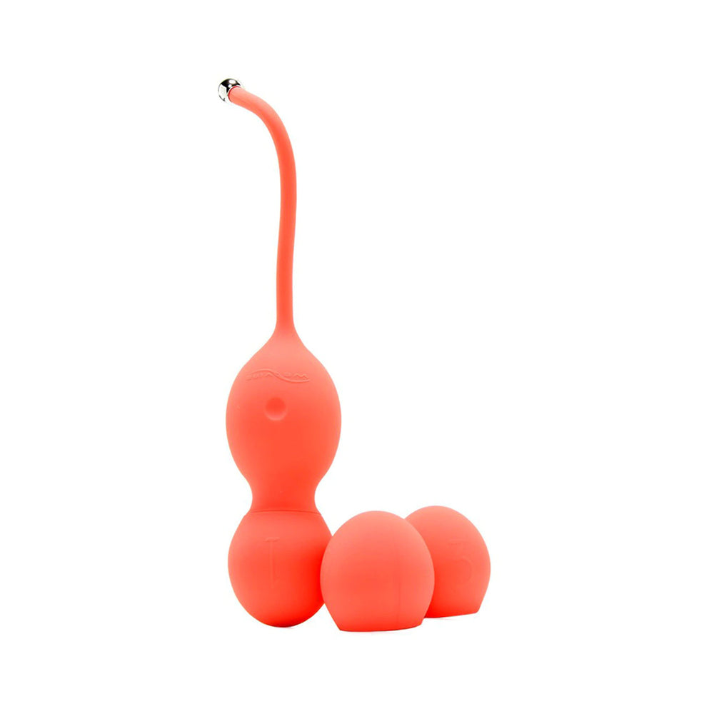 We-Vibe Bloom Coral Kegal Balls Orange