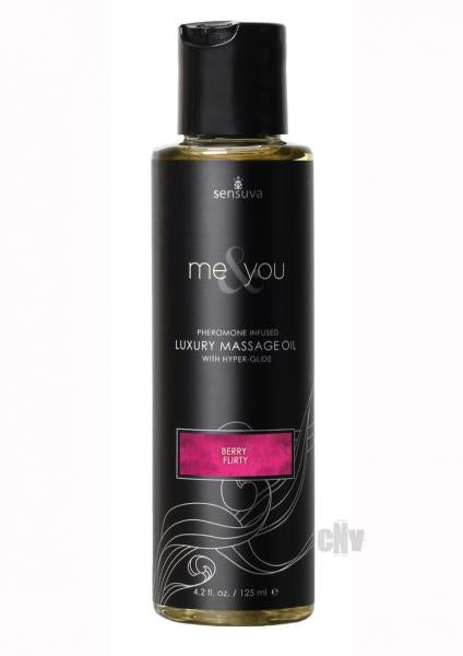 Me & You Massage Oil Berry Flirt 4.2 Oz