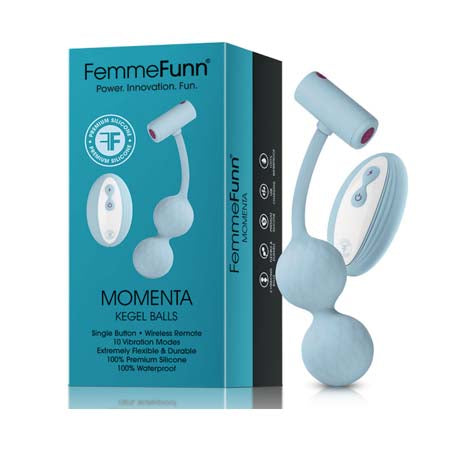 Femme Funn Momenta Kegel Balls - Light Blue